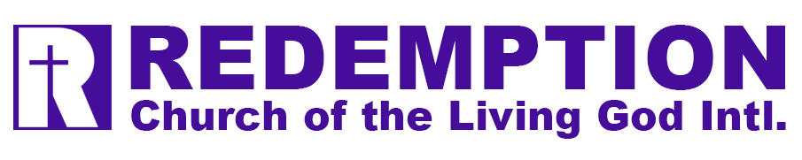 redemption logo purple